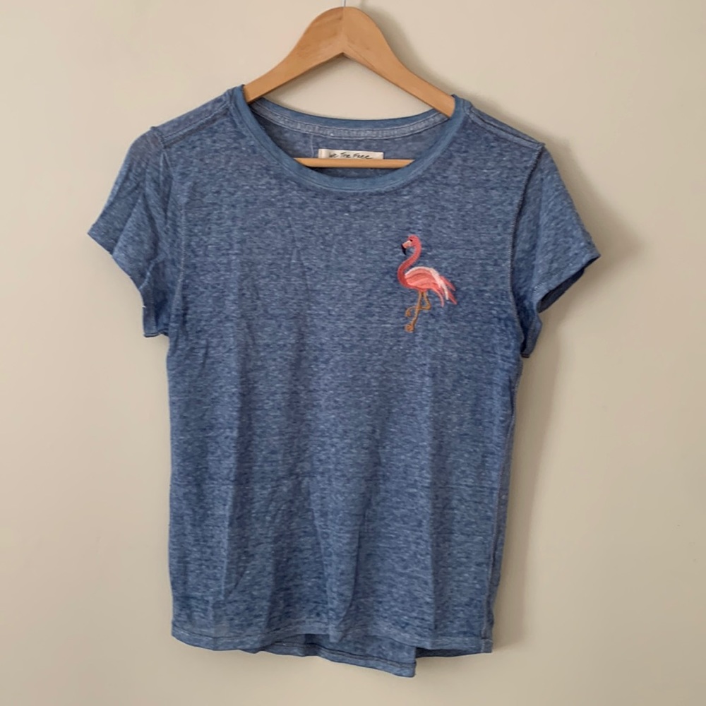 We the free/ free people flamingo t-shirt